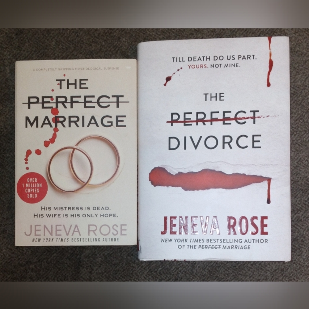 The Perfect Marriage/Divorce by Jeneva Rose set